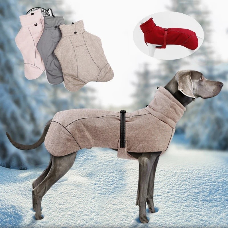 Inverno Quente Roupas Para Cães Grandes Casaco De Alta Qualidade Animais De Estimação Médios E Weimaraner