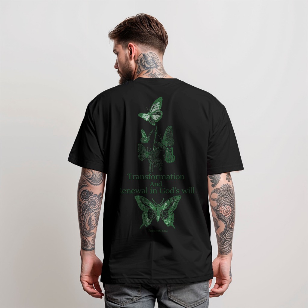 T-Shirt Estampada Transformation to You | Camiseta Masculina Algodão Fio 30.1