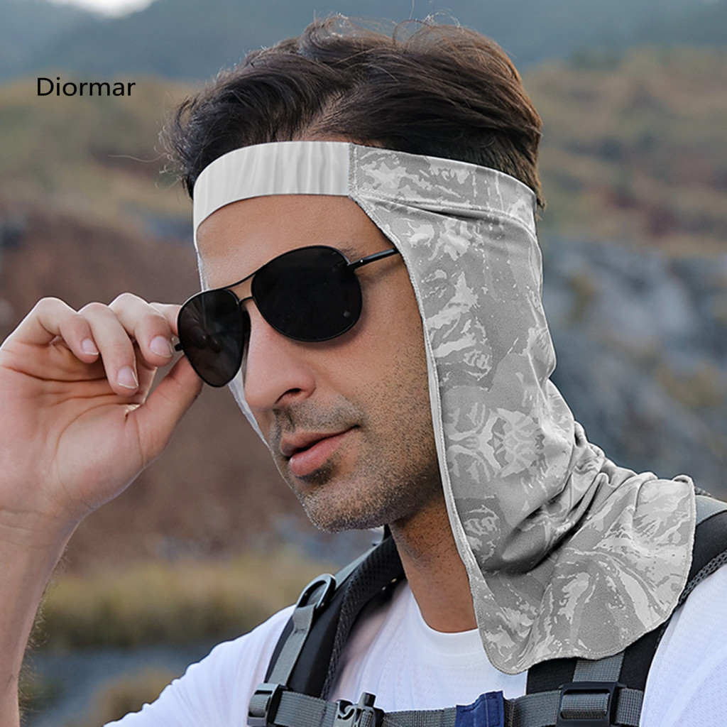 Lightweight Neck Gaiter Adjustable Summer Cycling Uv Protection Breathable Face Mask for Men Women Outdoor Sports Fishin