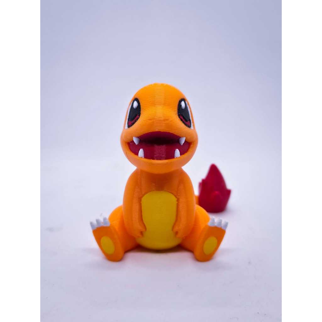Charmander Fofinho Em 3d: Um Companheiro Para Aquecer Seu Coração