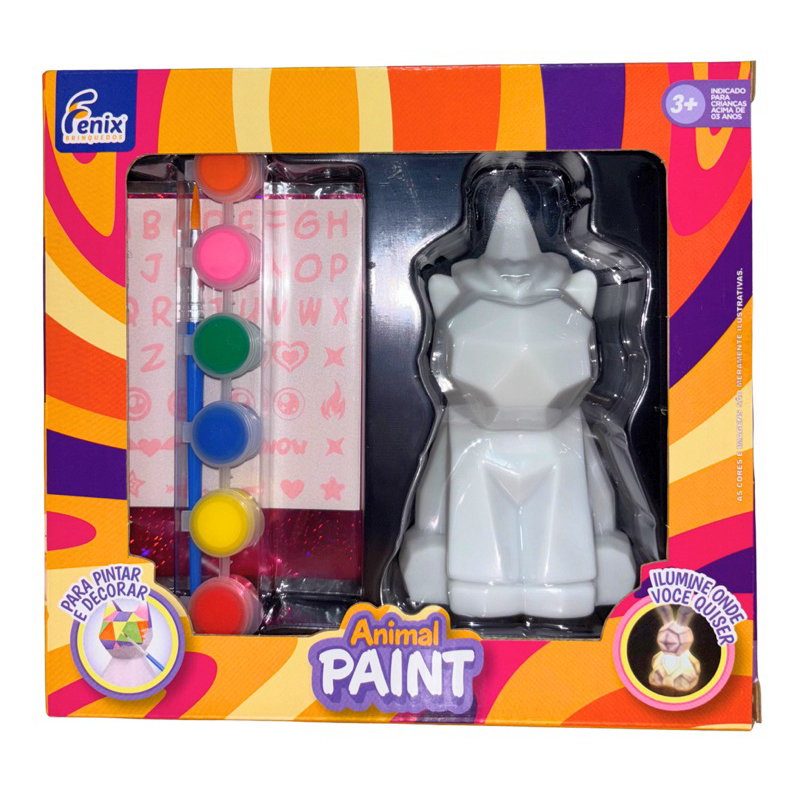 Brinquedo para colorir ANIMAL PAINT