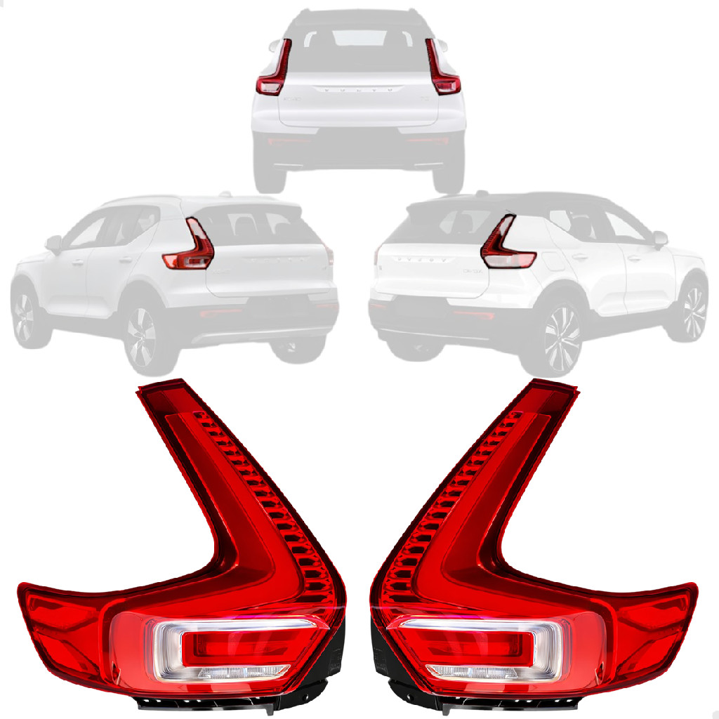 Par Lanterna Led Volvo Xc40 Ex40 2018 2019 2020 2021 2022 2023 2024 2025 2026 31446791 31446790