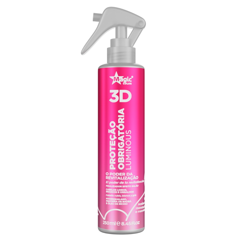 Proteção Obrigatória 3d Luminous Magic Color 250ml