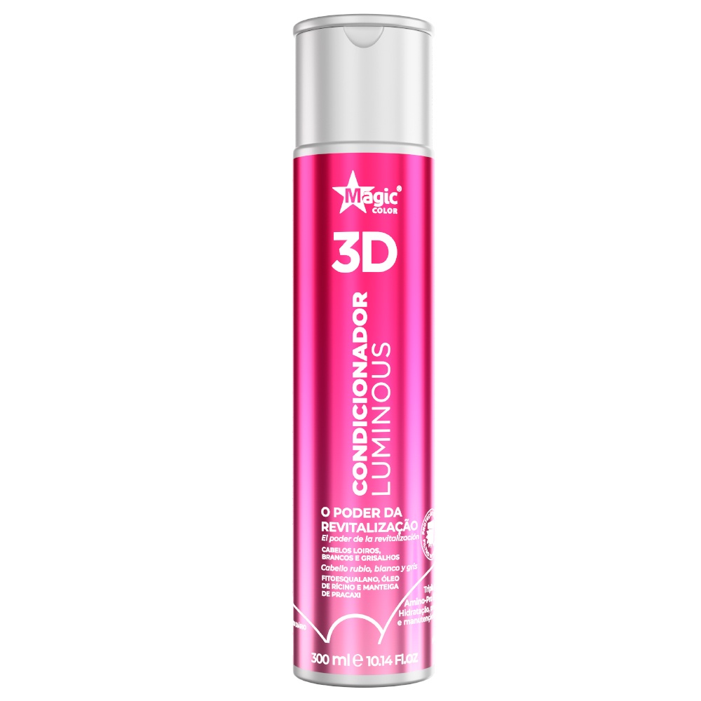 Condicionador 3d Luminous Cuidado Diário Magic Color 300ml