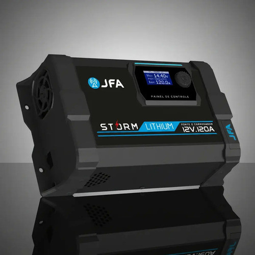 Fonte Carregador Jfa Storm Lithium 120a Bivolt