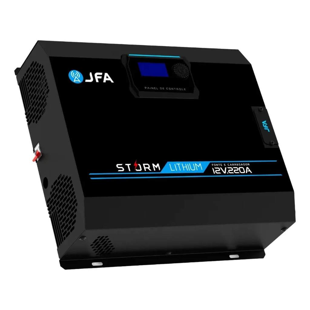 FONTE E CARREGADOR JFA STORM LITHIUM 220 A