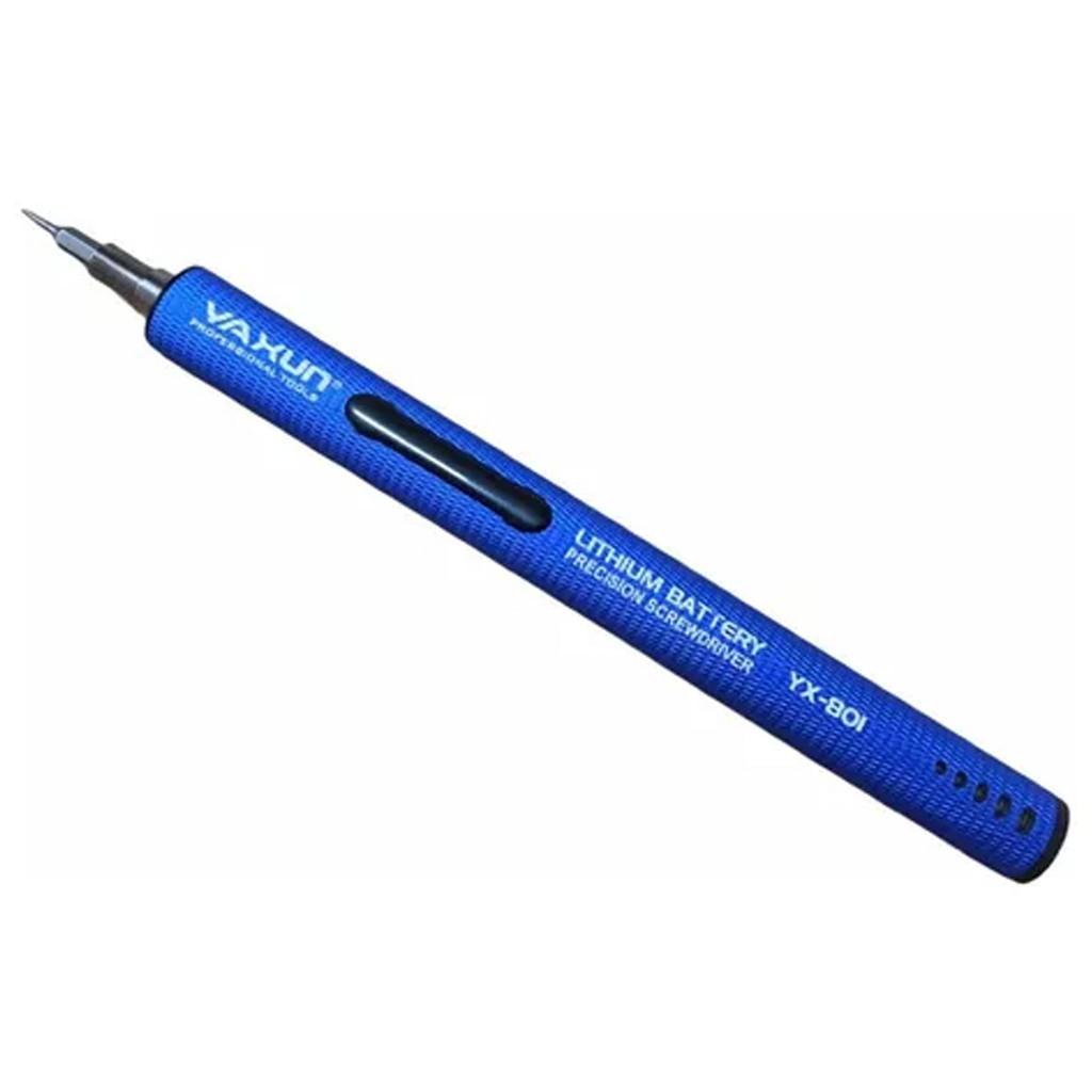 Micro Parafusadeira Elétrica Yaxun YX-801 20 Peças Lithium Battery