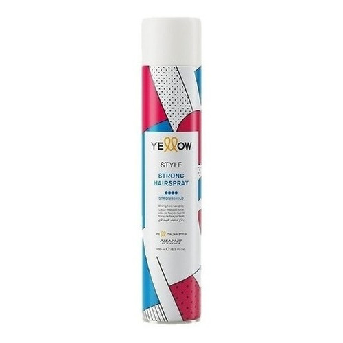 Hairspray Yellow Style Strong 500ml - Fixação Forte