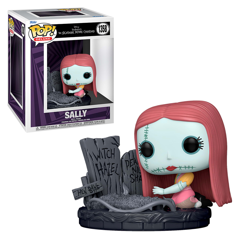 FUNKO POP DELUXE DISNEY NIGHTMARE BEFORE CHRISTMAS 30TH ANNIVERSARY - SALLY WITH GRAVESTONE 1358 NOVO ORIGINAL