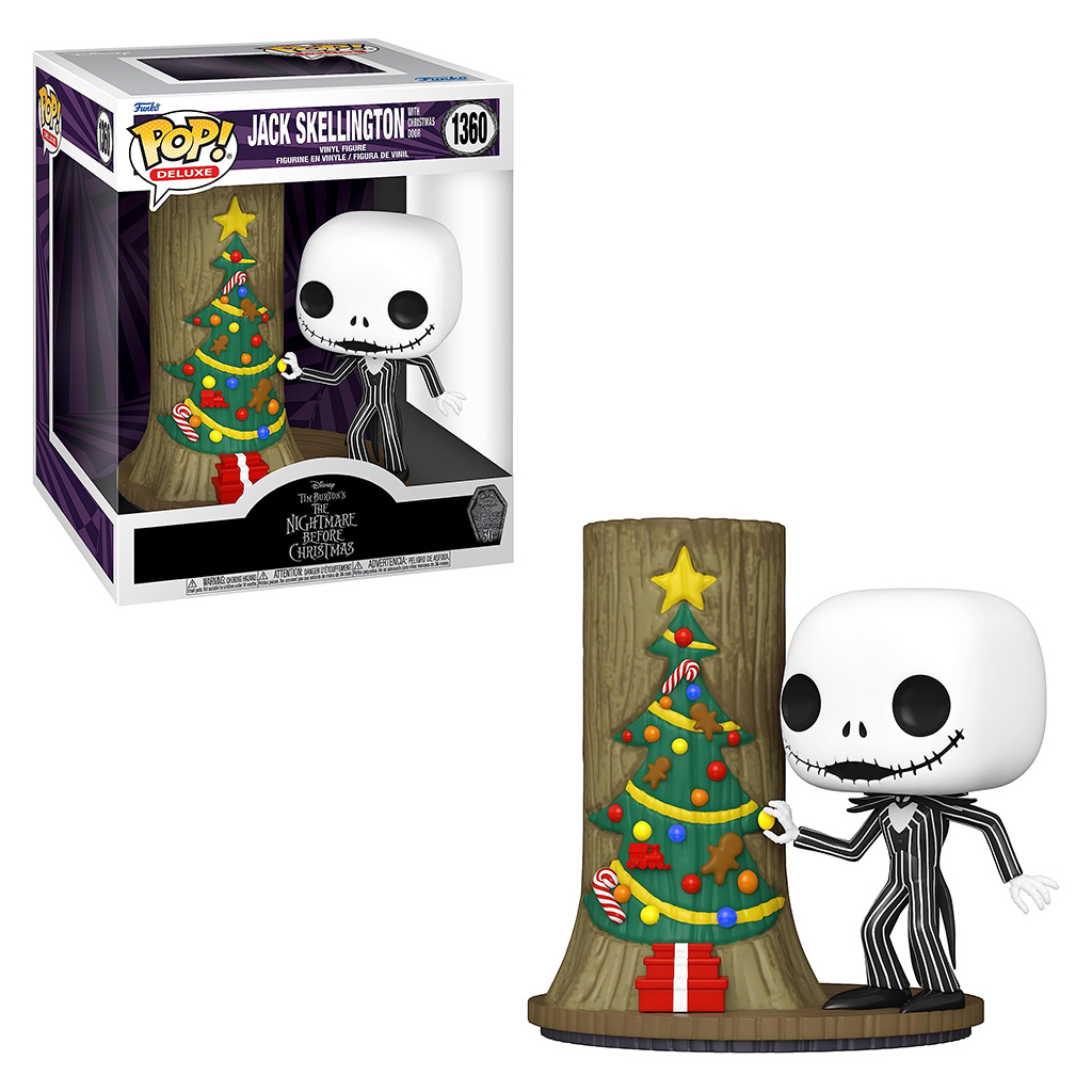 FUNKO POP DELUXE DISNEY THE NIGHT BEFORE CHRISTMAS 30TH ANNIVERSARY - JACK SKELLINGTON 1360 NOVO ORIGINAL