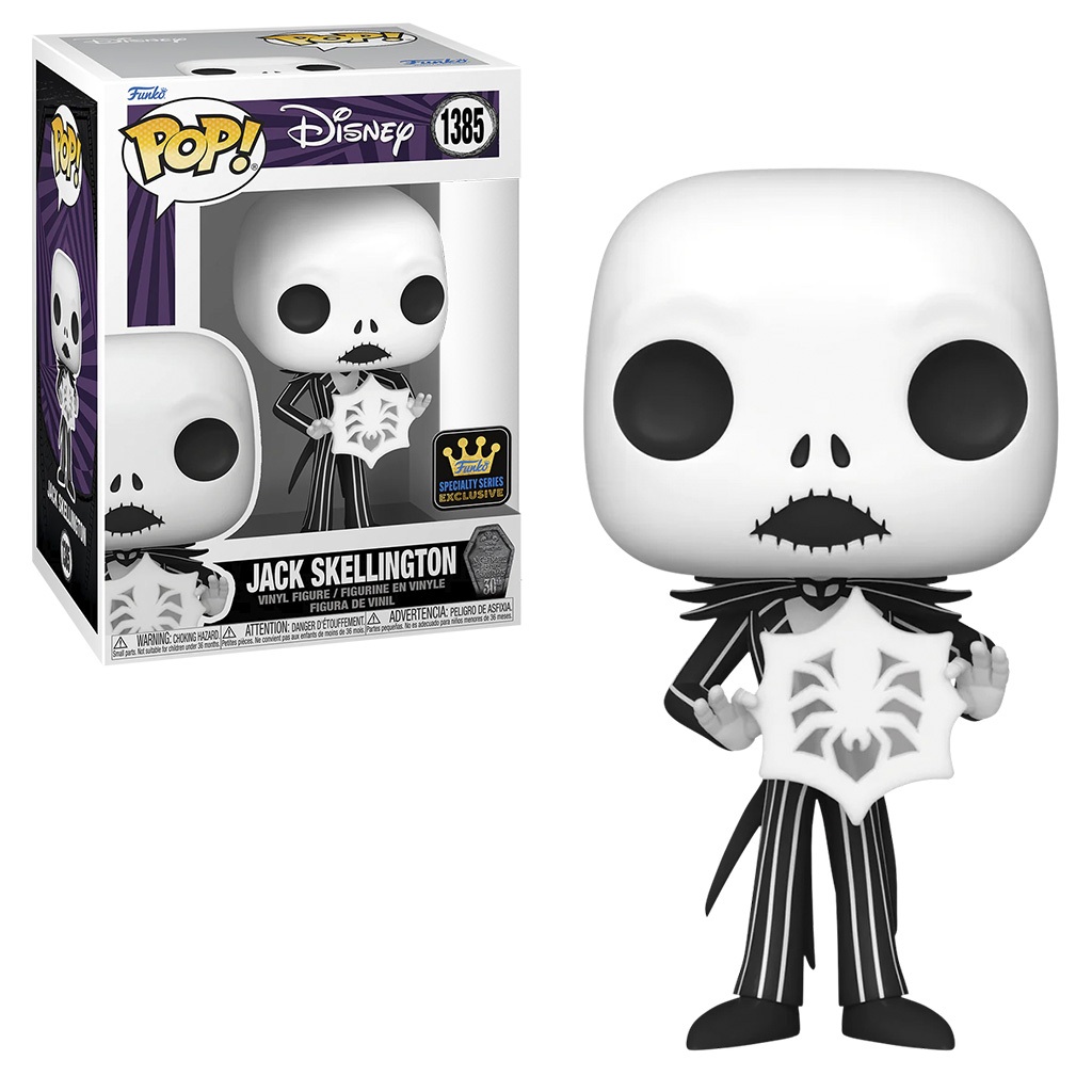 FUNKO POP DISNEY THE NIGHT BEFORE CHRISTMAS 30TH ANNIVERSARY - JACK SKELLINGTON 1385 NOVO ORIGINAL
