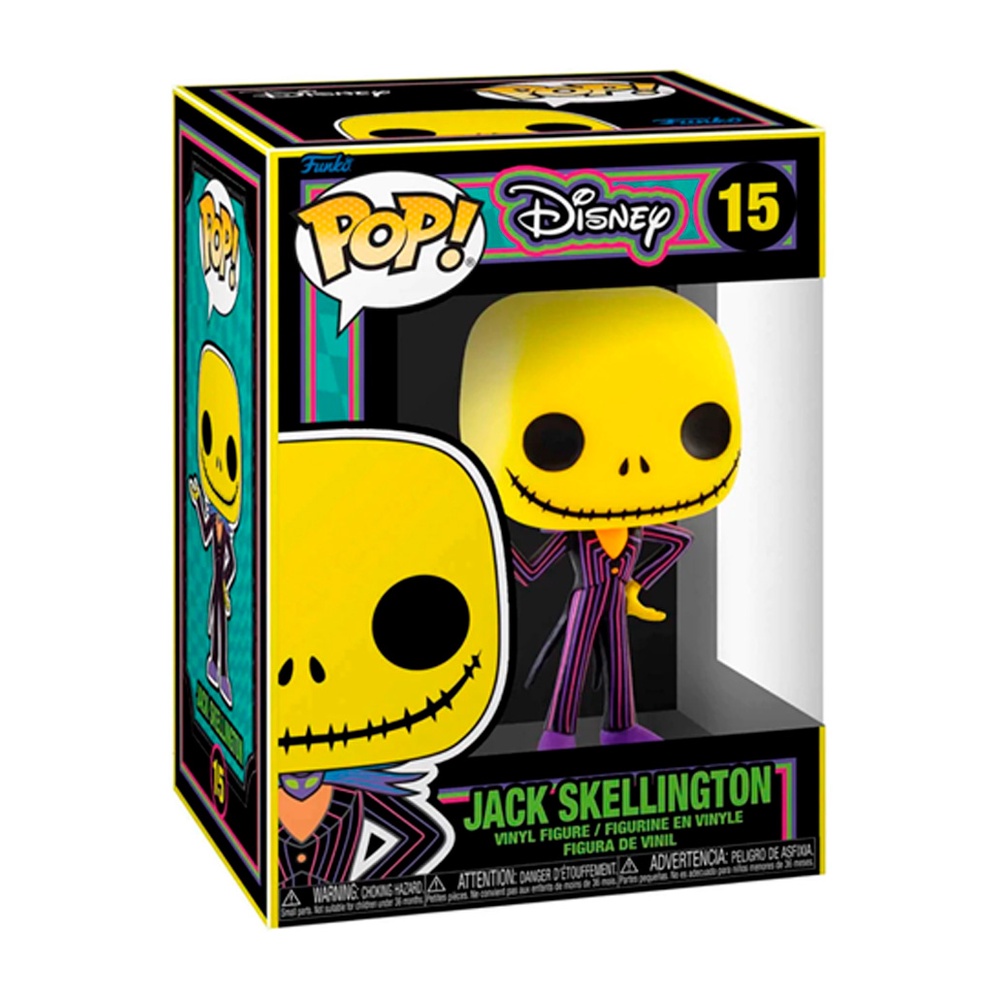 Funko Pop Disney The Night Before Christmas Blacklight - Jack Skellington 15 Novo Original