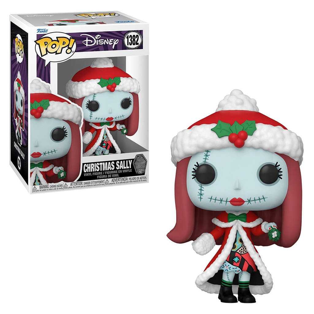 FUNKO POP DISNEY THE NIGHT BEFORE CHRISTMAS 30TH ANNIVERSARY - CHRISTMAS SALLY 1382  NOVO ORIGINAL