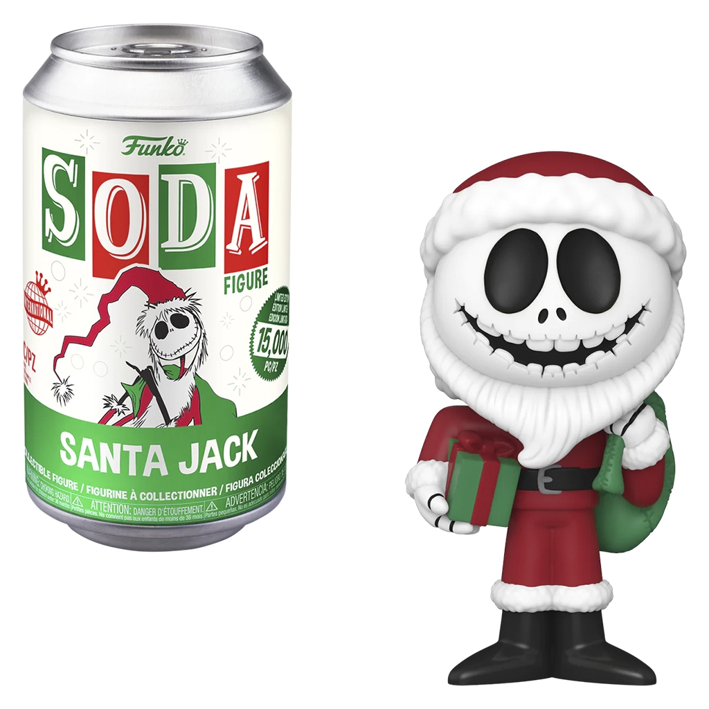 FUNKO VINYL SODA DISNEY THE NIGHT BEFORE CHRISTMAS - SANTA JACK (65982) NOVO ORIGINAL