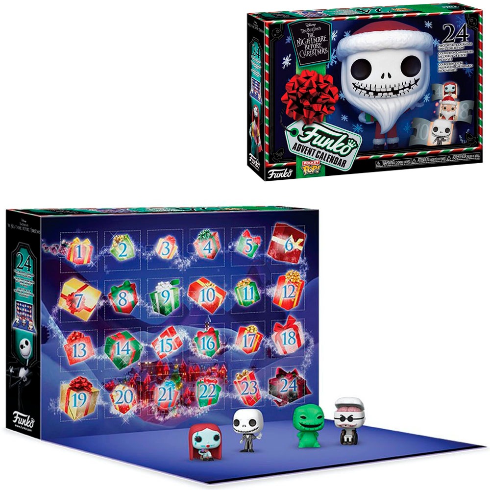 FUNKO POP POCKET CALENDAR THE NIGHTMARE BEFORE CHRISTMAS 449668 NOVO ORIGINAL