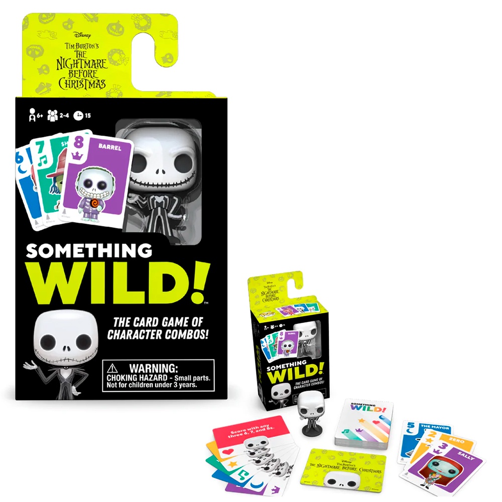 FUNKO DISNEY THE NIGHTMARE BEFORE CHRISTMAS SOMETHING WILD - JACK SKELLINGTON 51871 NOVO ORIGINAL