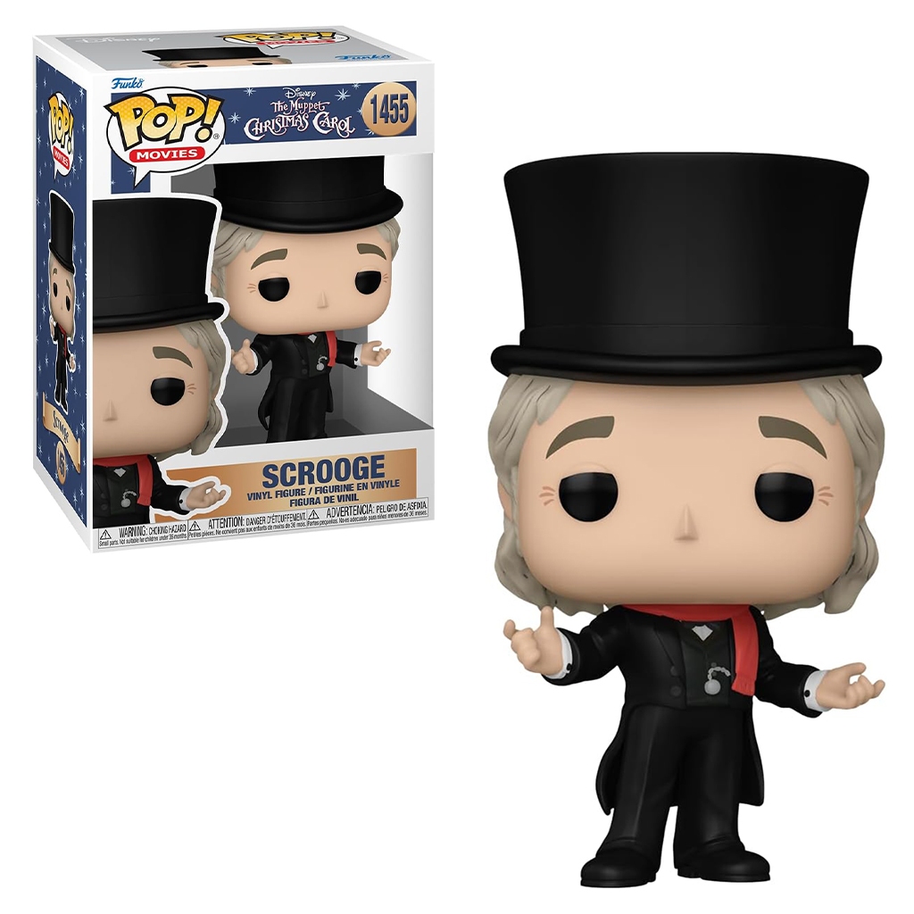 FUNKO POP MOVIES THE MUPPET CHRISTMAS CAROL - SCROOGE 1455 NOVO ORIGINAL