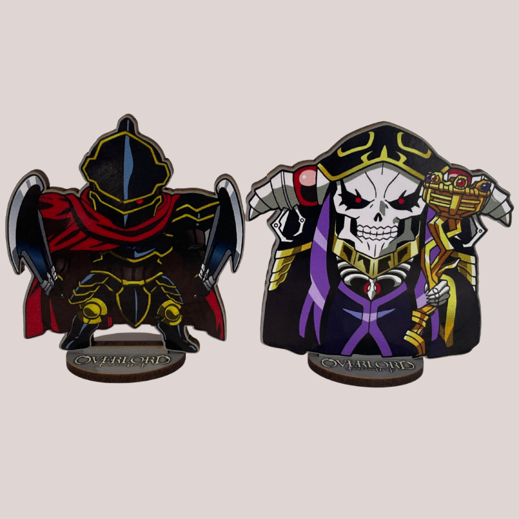 Totem Overlord Ainz ooal gown decoração presente anime para otaku boneco estilo action figure
