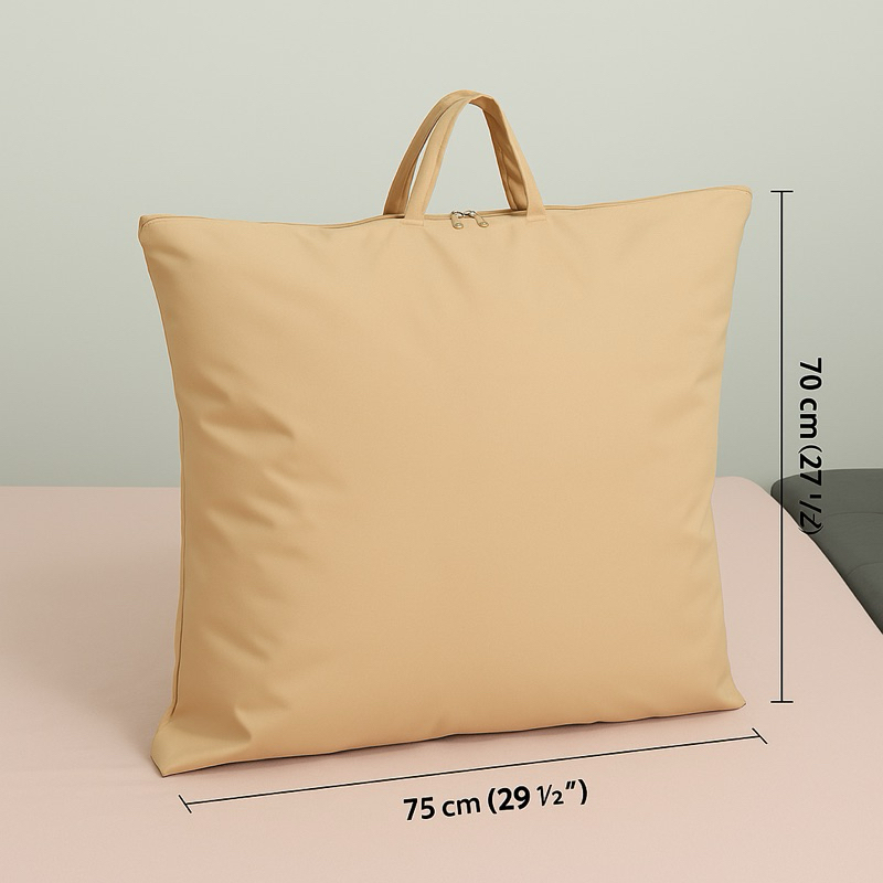Viaje com Conforto – Bolsa Gigante para Travesseiro e Coberta Envio imediato
