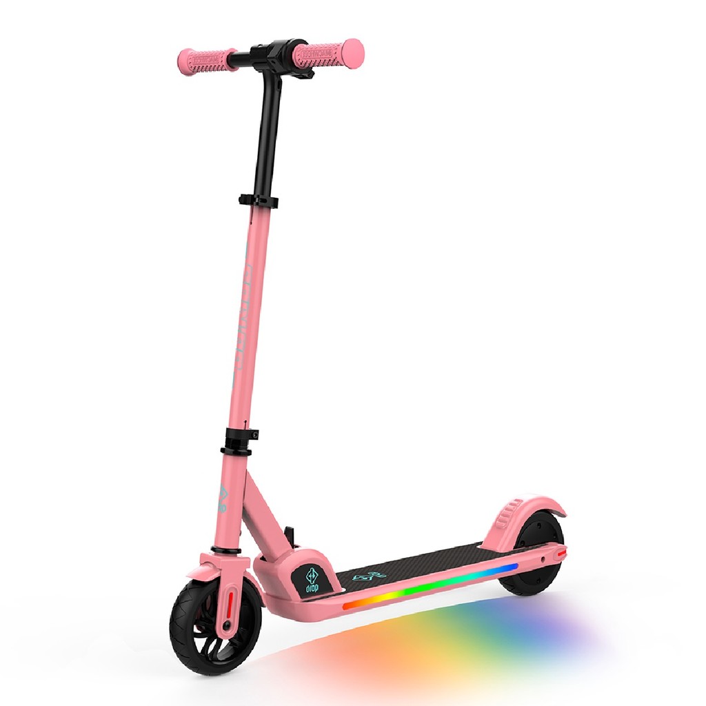 Patinete Elétrico Infantil Drop Go Kids 100w 24v - Rosa - Capacidade de Carga: 60 kg