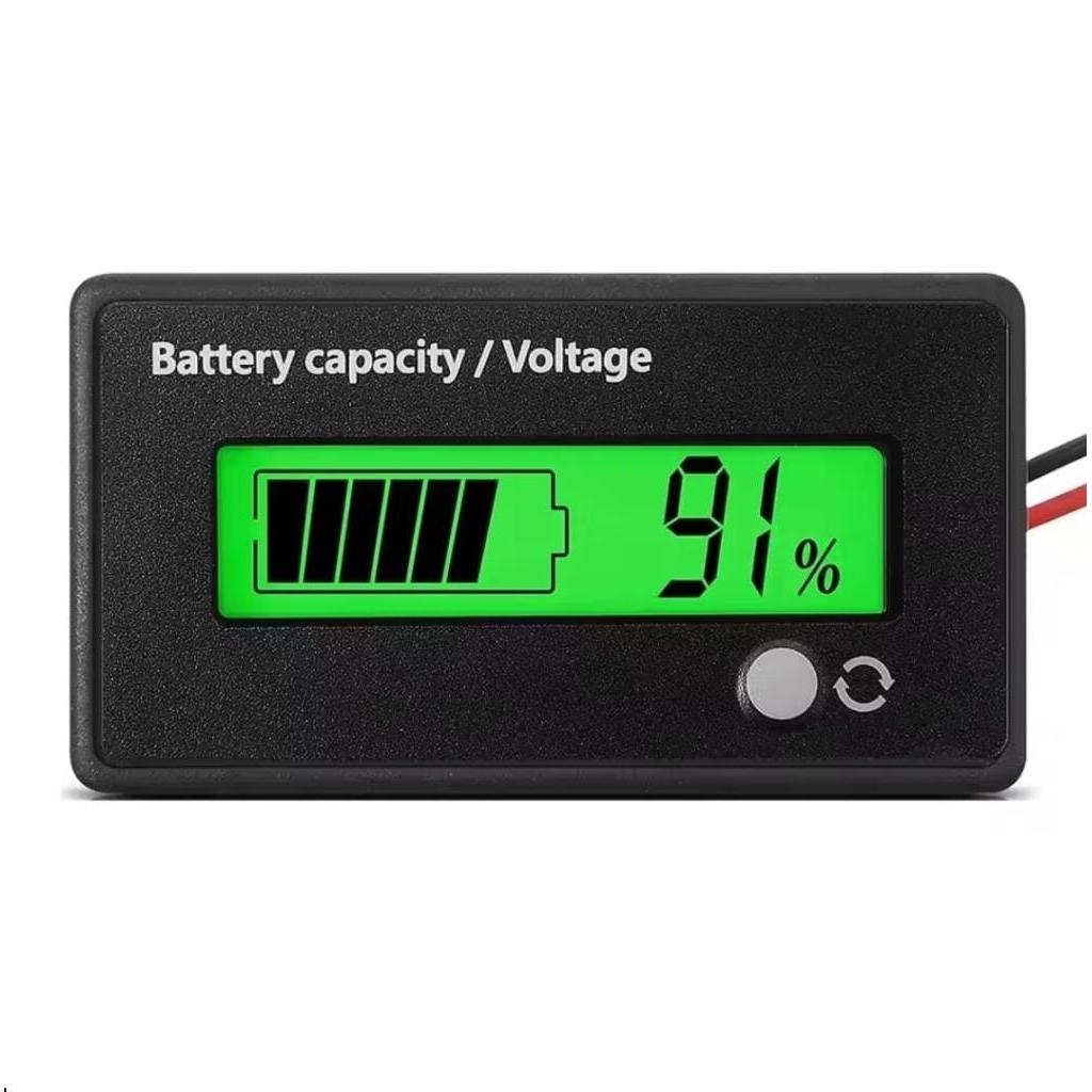 Teste Indicador De Capacidade Bateria 12v 24v Chumbo E Lítio