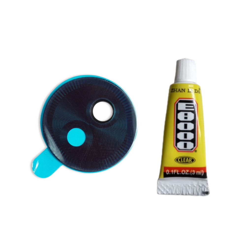 Lente Câmera Para Moto G6 Play Preto + Cola 3 Ml