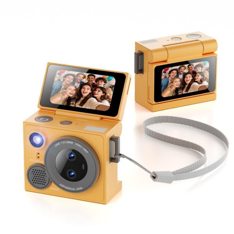 G13 Pro Dual Lens Sport Mini Flip 1.47 Polegadas Tela LCD Câmera De Polegar Sem Memória/32G