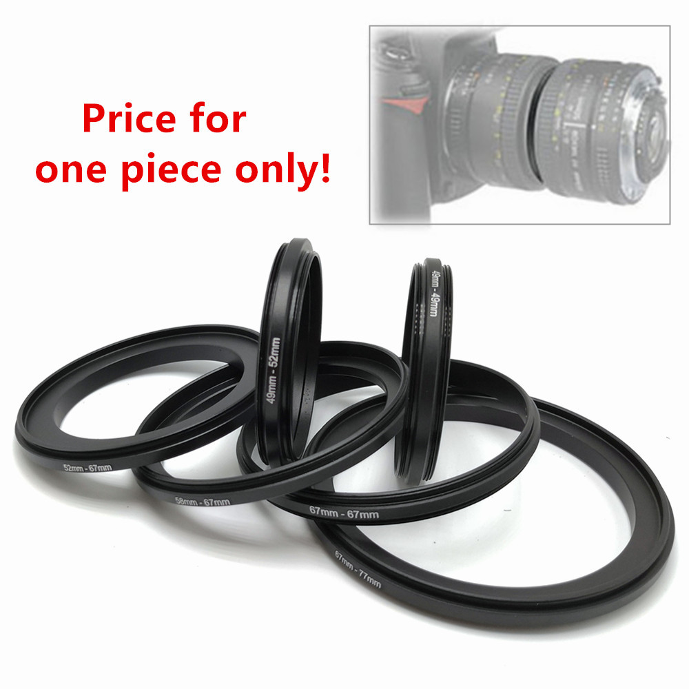 Male to Male Coupling Ring Dual Male Macro Reverse Lens Adapter Lens to Lens Coupler 49 52 58 67mm