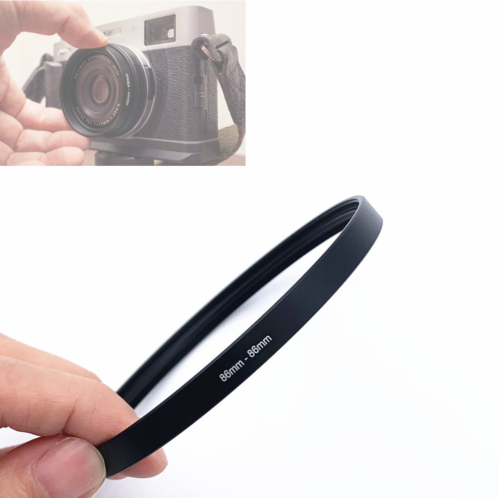 Dual Female Coupling Ring Lens Filter Adapter Female to Female 49 52 58 67 72 77 82mm