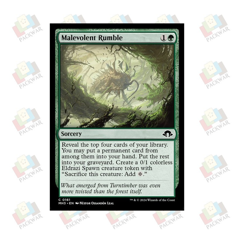 Malevolente Rumble Iron Green Flash