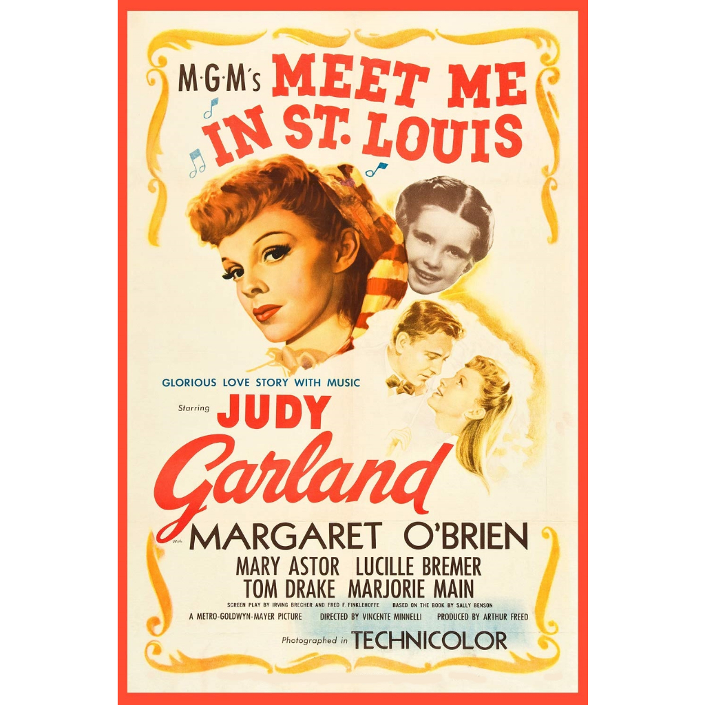 Pôster   -   - Judy Garland In St Louis   -   Decora  -  33 cm  x  48  cm