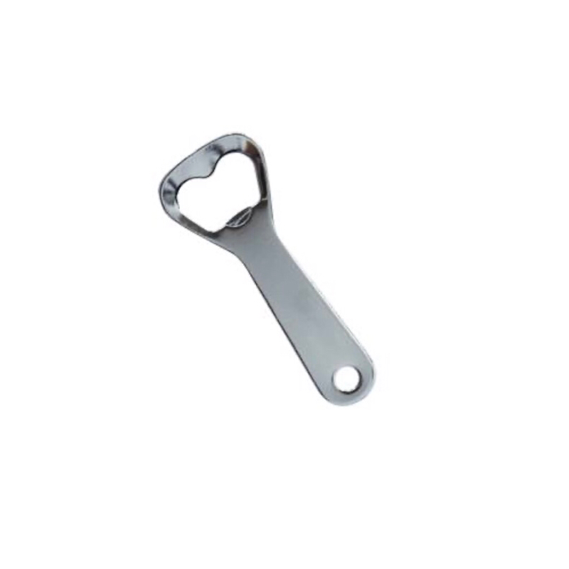 Abridor de Garrafa em Aço Inox 10cm Para Cerveja, Refrigerante, Bar e Cozinha