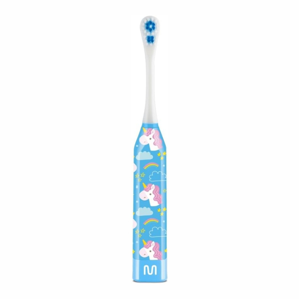 Escova Dental Elétrica Infantil Kids Unicórnio HC081 – Suave, Divertida, 2 Modos de Escovação