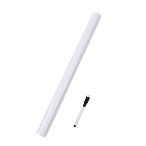 Papel Parede Adesivo Quadro Branco PVC Superfície Marcador Autoadesivo Fácil Aplicação Removível 2 Metros