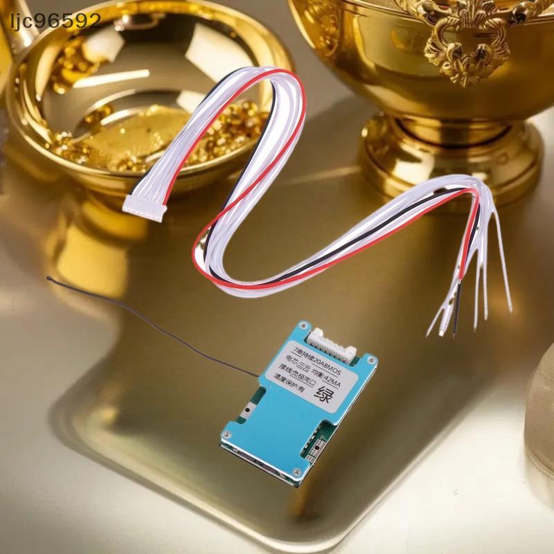 [ljc] BMS 7S 24V 15A 20A 25A Li-ion Lithium 18650 Placa De Proteção De Carga De Bateria Com Temperatura Balanceada Para