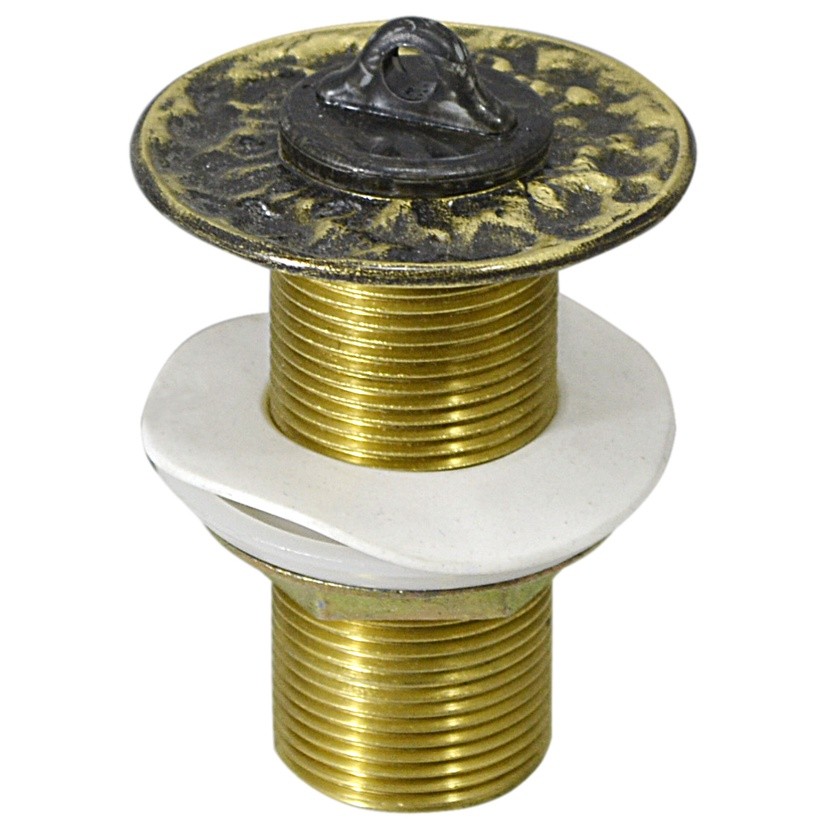 Válvula Ralo Lavatório Banheiro Cuba Pia Ouro Velho Retrô Vintage Metal Bronze Antigo Reposição