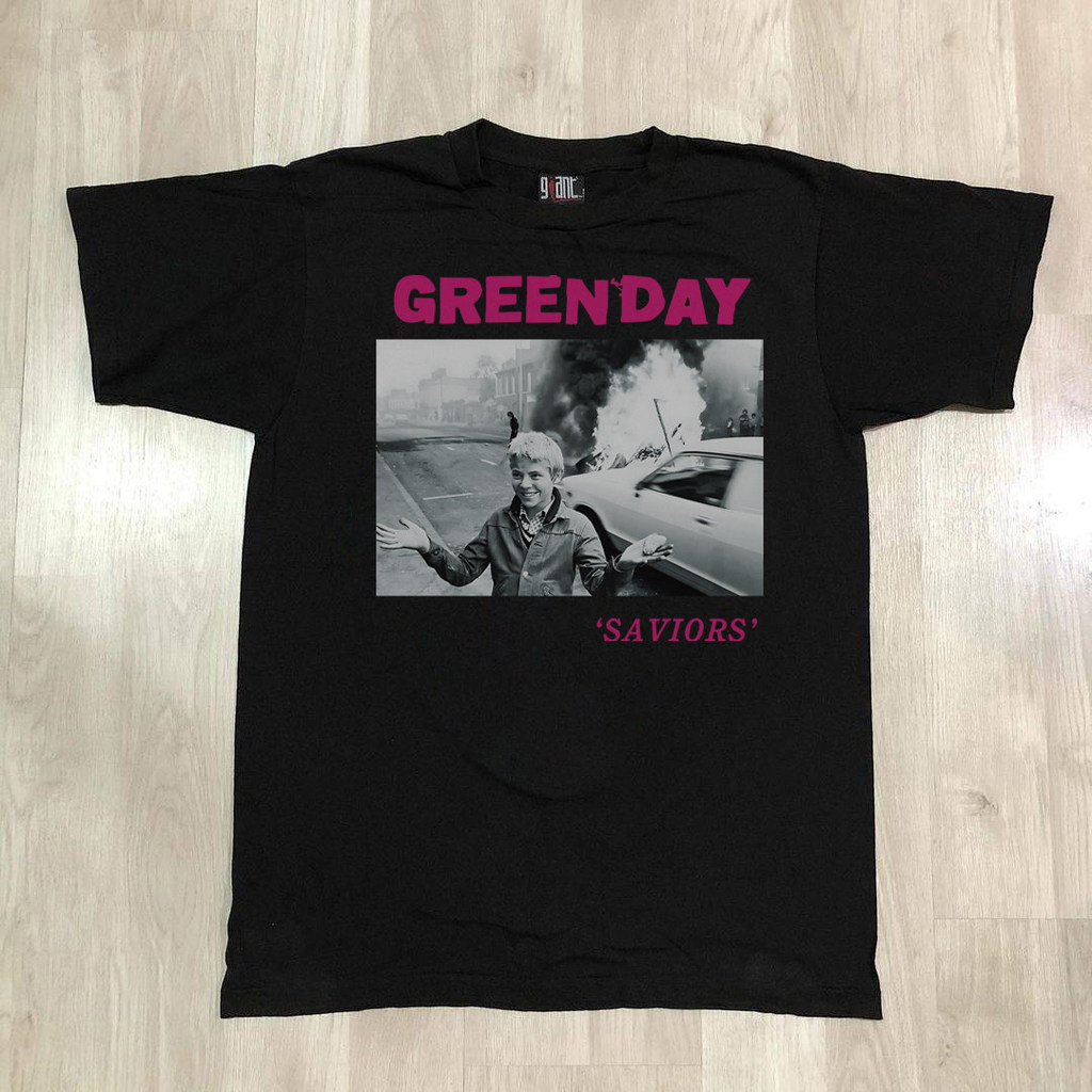 Music.Soul Camiseta Unissex Green Day Banda Punk Estampa Vintage Antiguerra Confortavel Estilosa Retrô