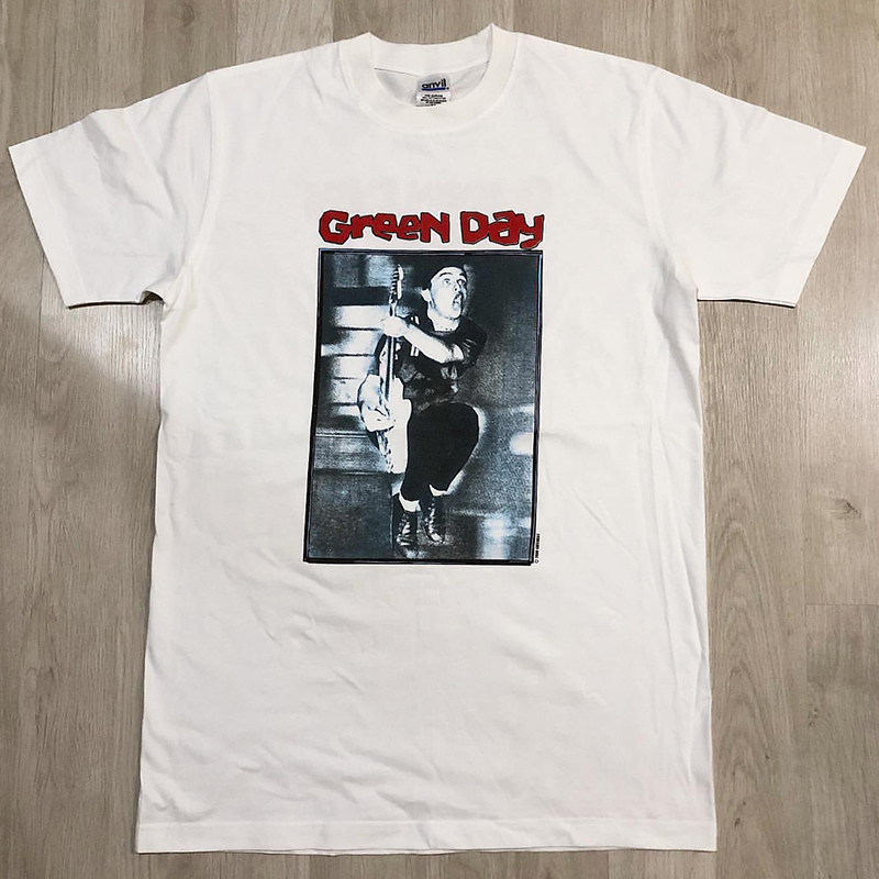 Music.Soul Camiseta Unissex Green Day Banda Punk Rock Estampa Vintage Confortavel Estilosa Retrô Casual
