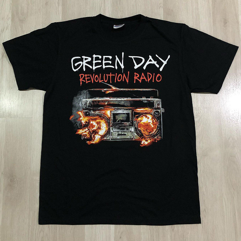 Music.Soul Camiseta Unissex Green Day Banda Punk Rock Estampa Vintage Americana Confortavel Estilosa Premium Casual