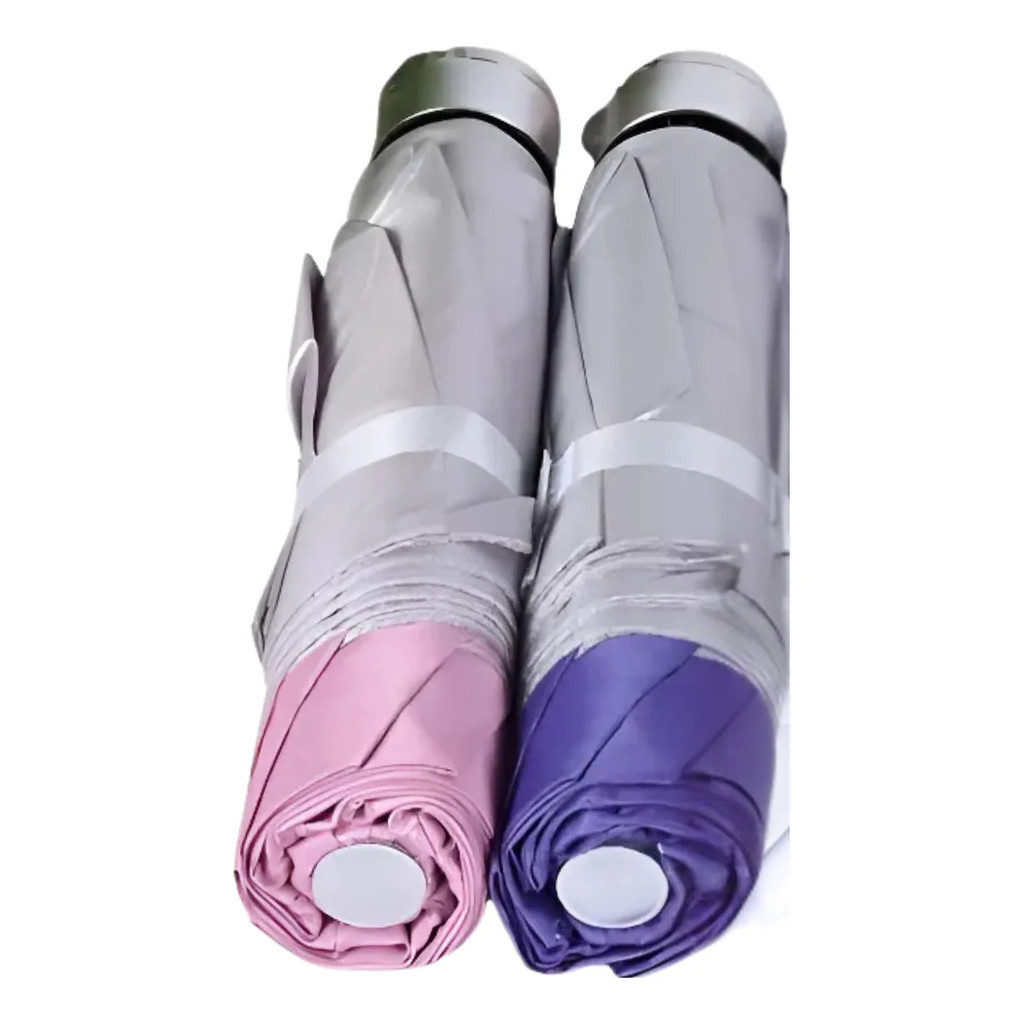 Kit 2 Sombrinhas Guarda Chuva Uv Cabe Na Bolsa MANUAL