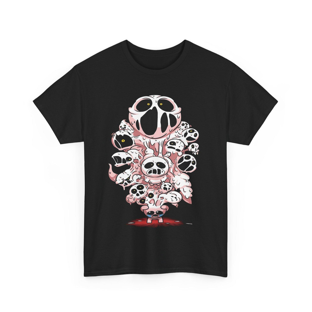 Camiseta Masculina Feminina The Binding Of Isaac Anime T‑shirt Unissex Streetwear Envio Imediato