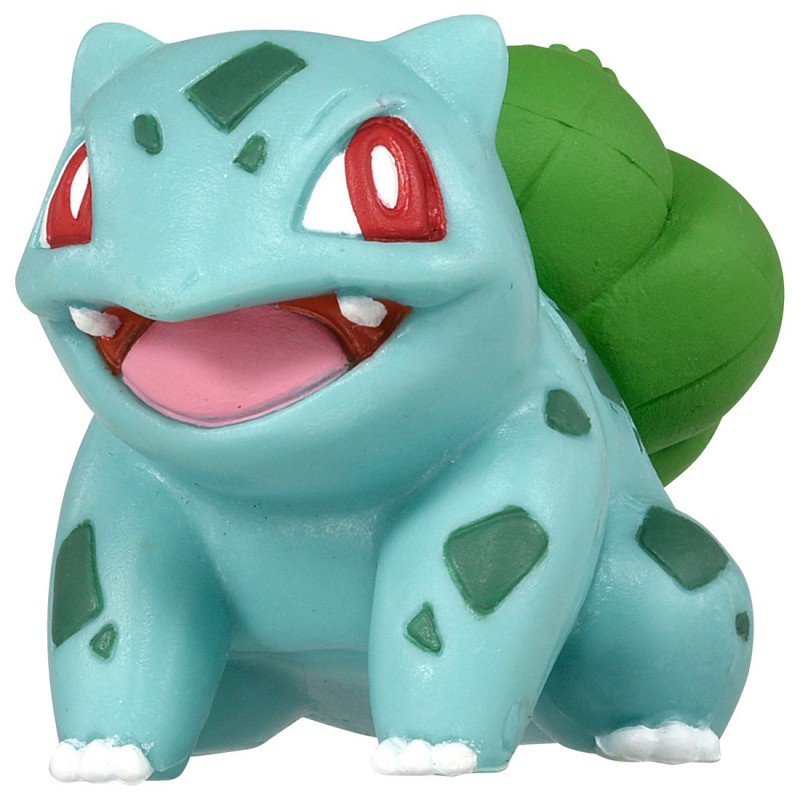 Bulbasaur Pokémon Moncolle MS-11 Takara Tomy Original 3cm Figure Colecionável Oficial