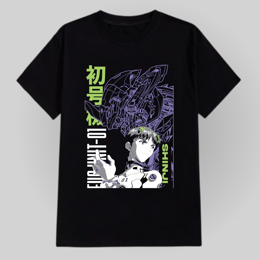 Camiseta Neon Genesis Evangelion | Shinji | EVA-01 [Unissex]