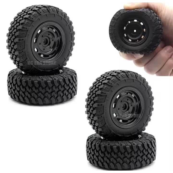 Jogo de Rodas  Beadlock Upgrade Para MN82, MN99S, MN300,WPL 73mm X 5mm