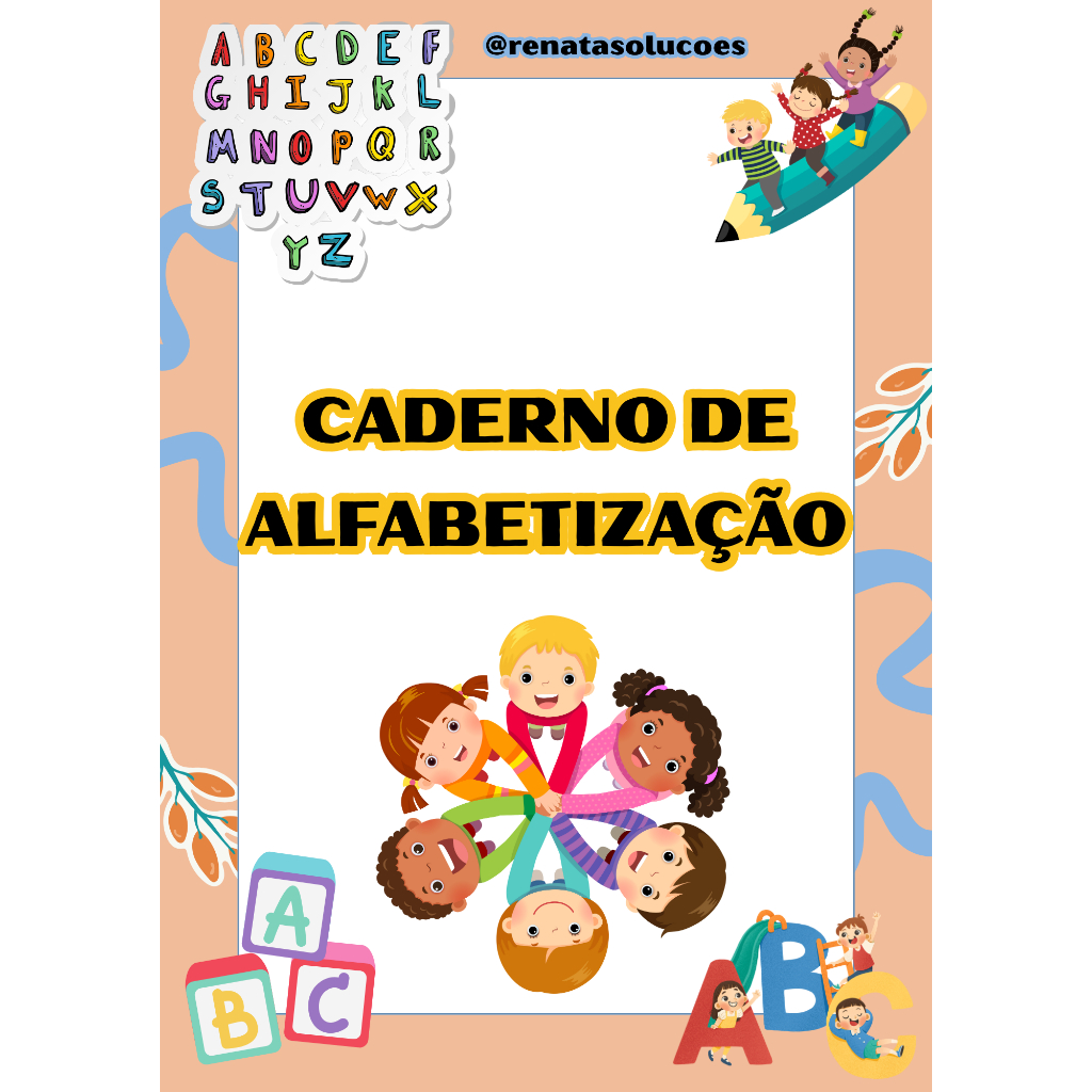 APOSTILA DE ALFABETIZACÃO ALFABETO