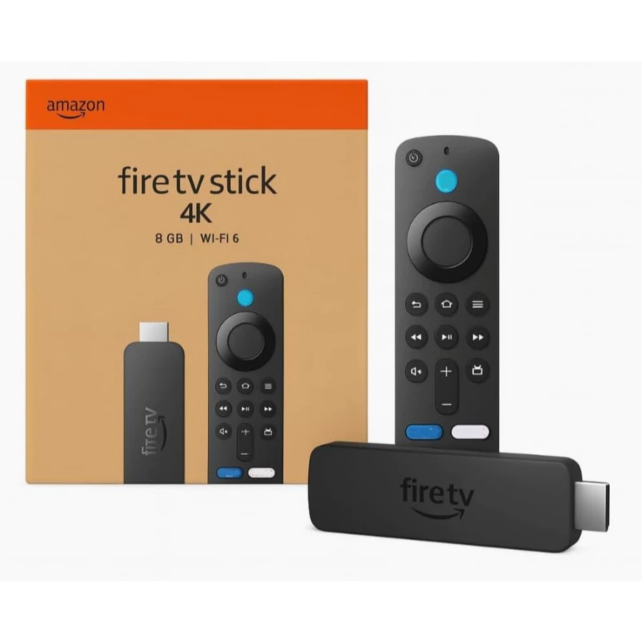 Amazon Fire TV Stick 4K 2ª Geração Wi-Fi 6 Alexa Controle de Voz UHD Dolby Vision Atmos HDR10+ Streaming 8GB Quad-Core