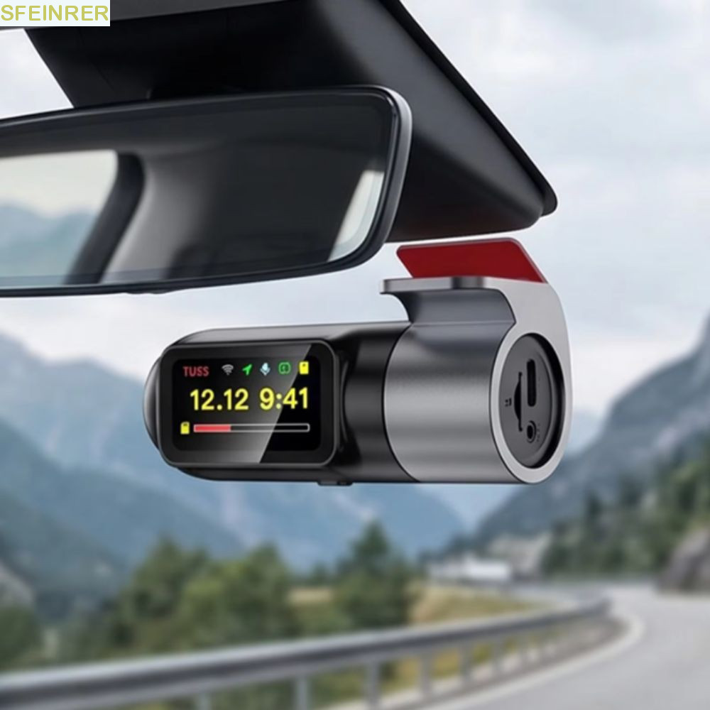 SFEINRER Dash Cam , UHD Night Vision WDR Car DVR , WiFi USB Conectado Loops Gravação Gravador De Vídeo De Veículo