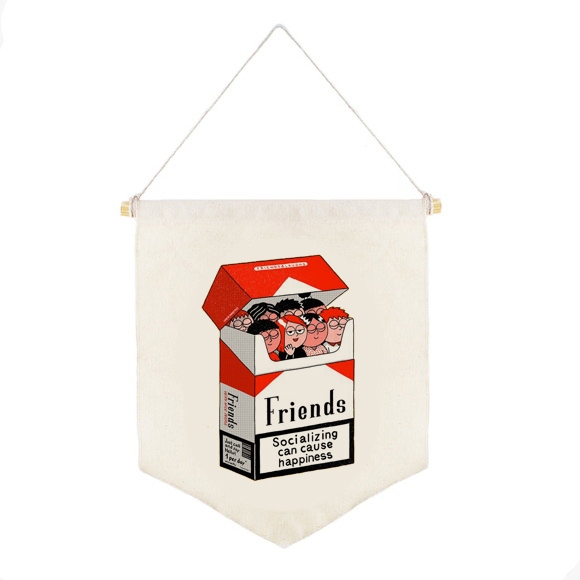 Flâmula Friends Cigarette Box || Decor Tumblr Aesthetic