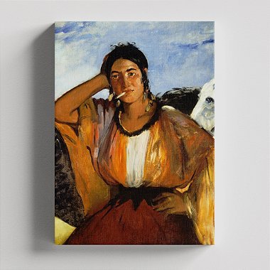 Quadro Canvas Gypsy with cigarette Borda Infinita 40x60cm