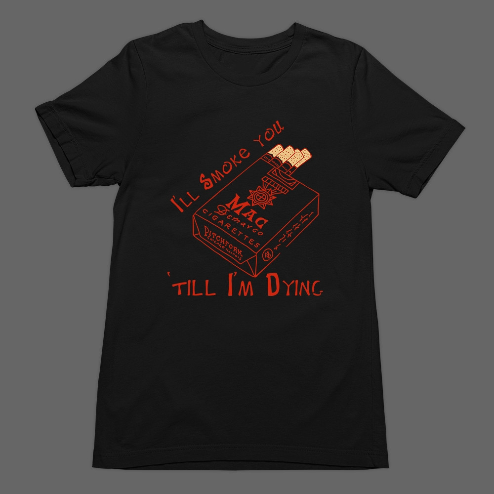 [Camiseta Premium em Algodão Puro]GXG Camiseta Básica T-Shirt Mac DeMarco Cigarettes I'll Smoke You Unissex